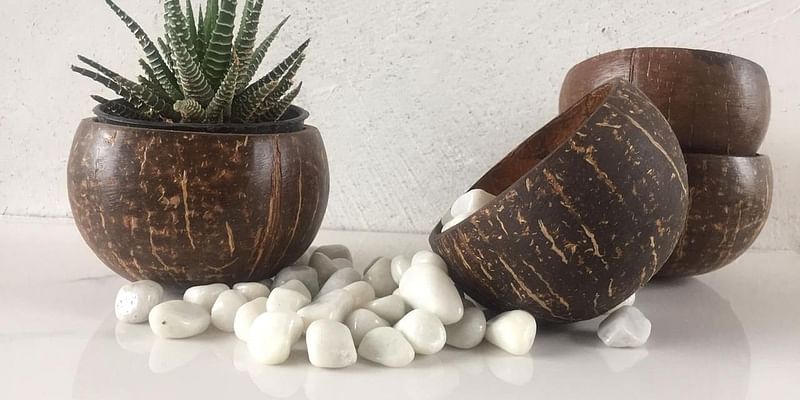 How this startup is upcycling discarded coconut shells into trendy, sustainable lifestyle products